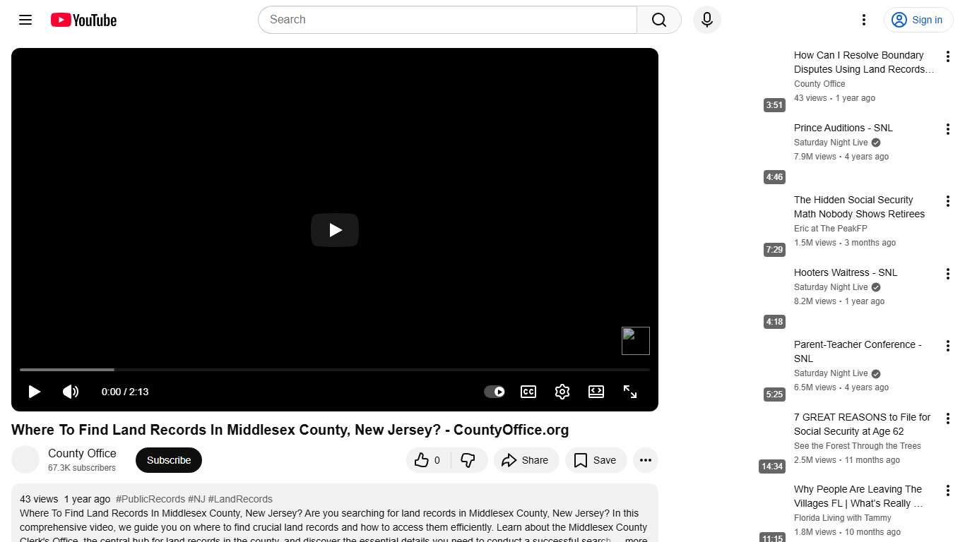 Where To Find Land Records In Middlesex County, New Jersey? - CountyOffice.org - YouTube